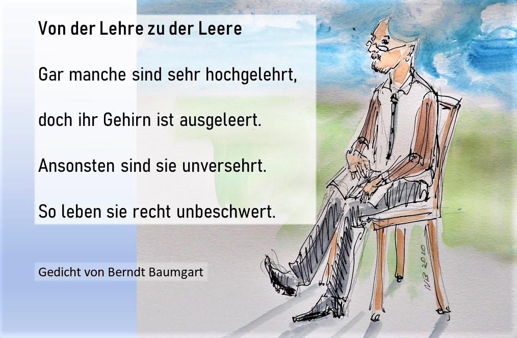 Lebensweisheiten und Gedichte von Berndt Baumgart