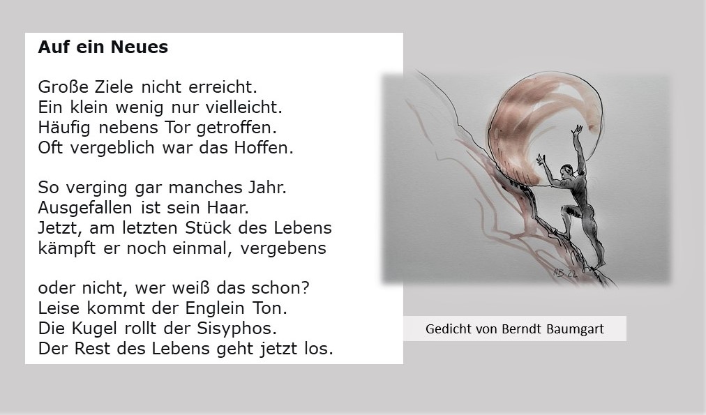 Gedicht von Berndt Baumgart 