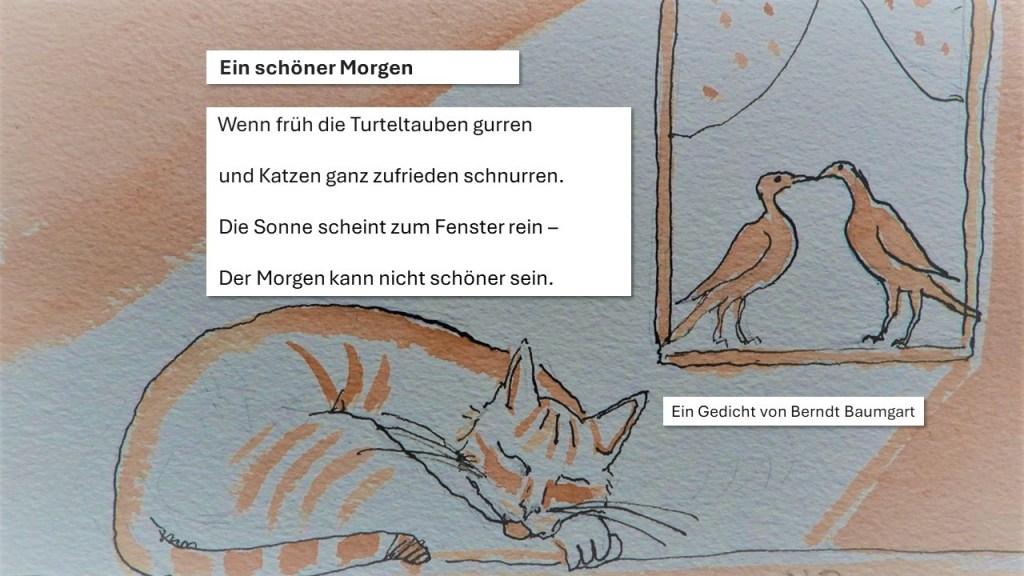 Gedicht von Berndt Baumgart